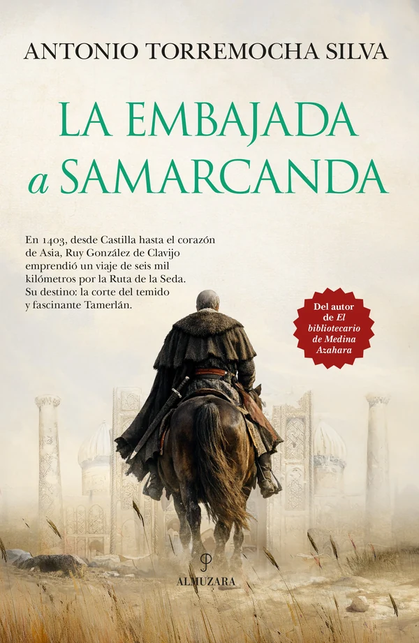 Portada de «La embajada a Samarcanda», de Antonio Torremocha Silva