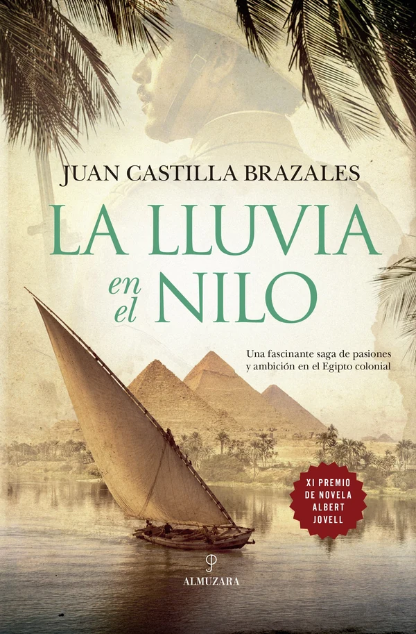 Portada de «La lluvia en el Nilo», de Juan Castilla Brazales