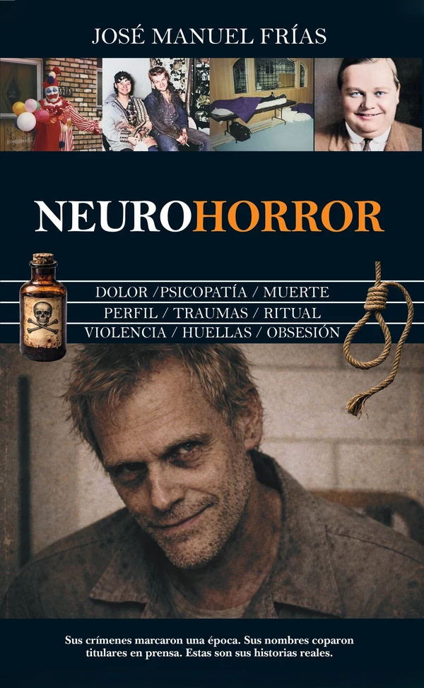 Portada de «Neurohorror», de José Manuel Frías