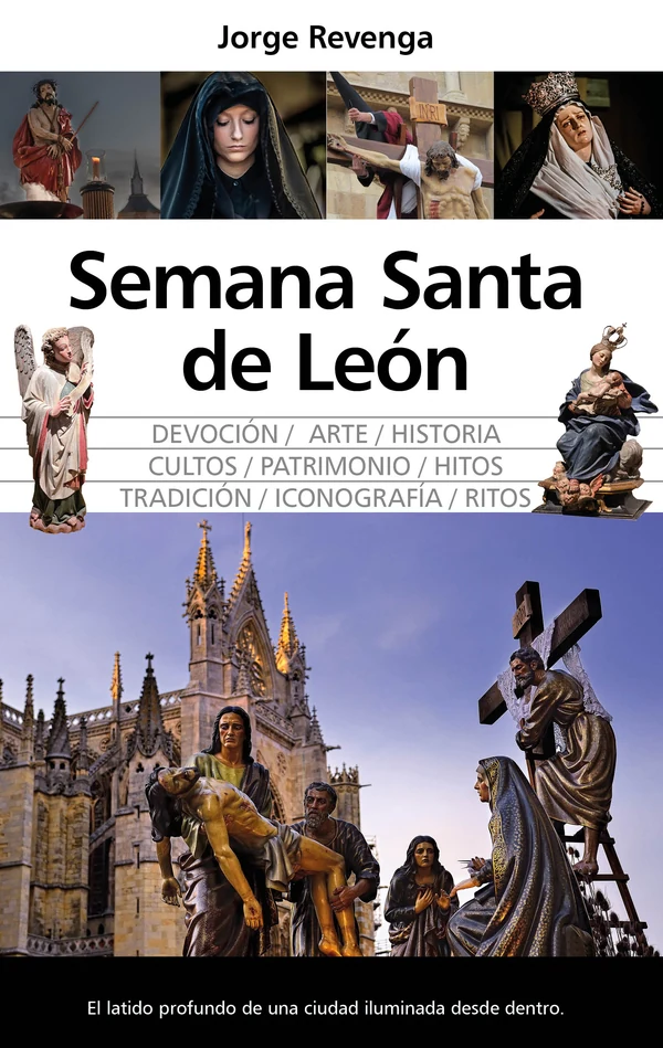 Portada de «Semana Santa de León», de Jorge Revenga