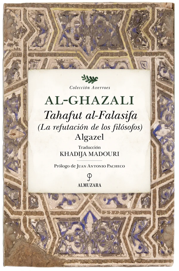 Portada de «Tahafut al-Falasifa», de Al-Ghazali