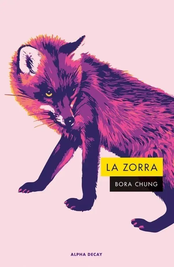 Portada de «La zorra», de Bora Chung