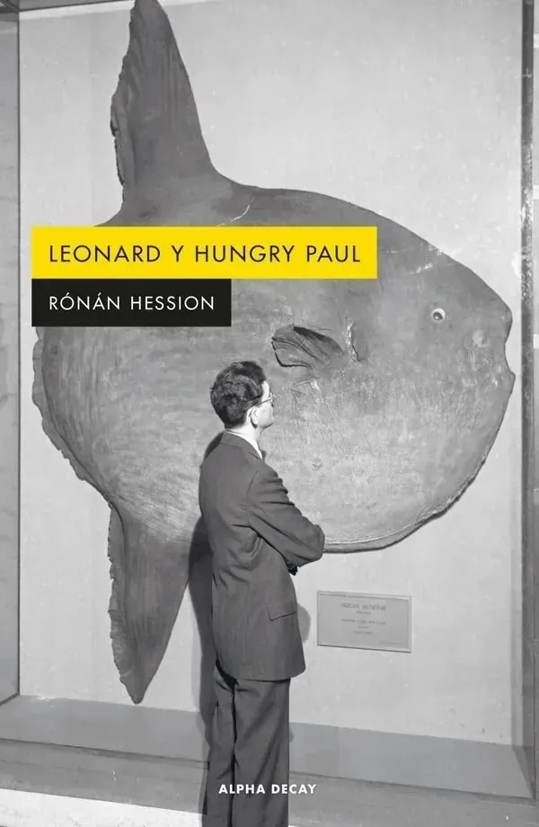 Portada de «Leonard y Hungry Paul», de Rónán Hession