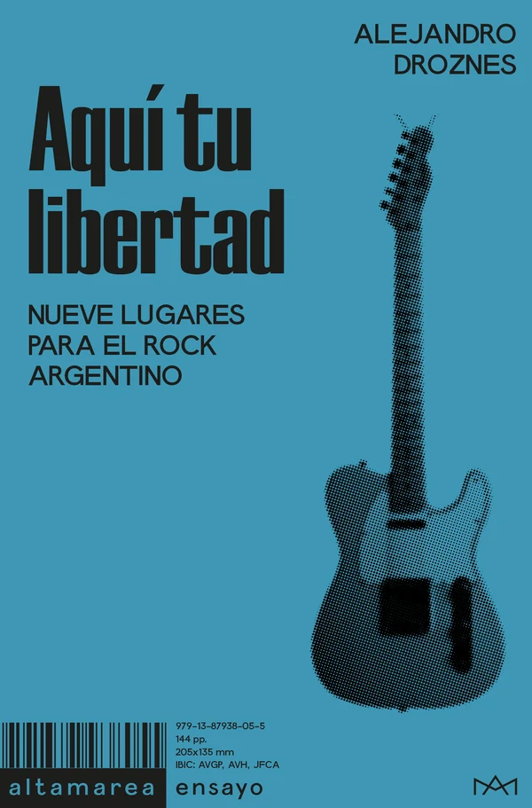 Portada de «Aquí tu libertad», de Alejandro Droznes