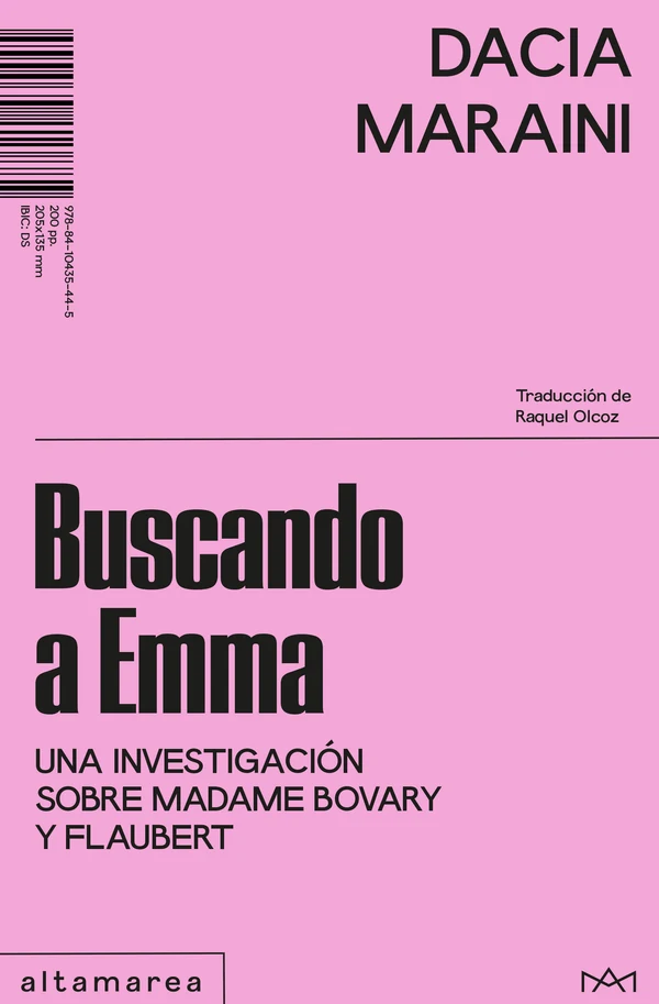 Portada de «Buscando a Emma», de Dacia Maraini