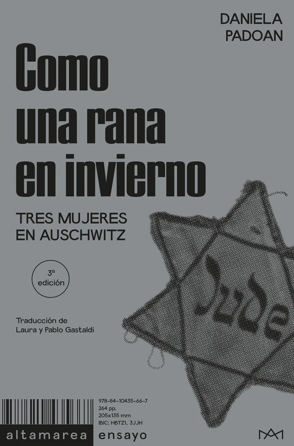 Portada de «Como una rana en invierno», de Daniela Padoan