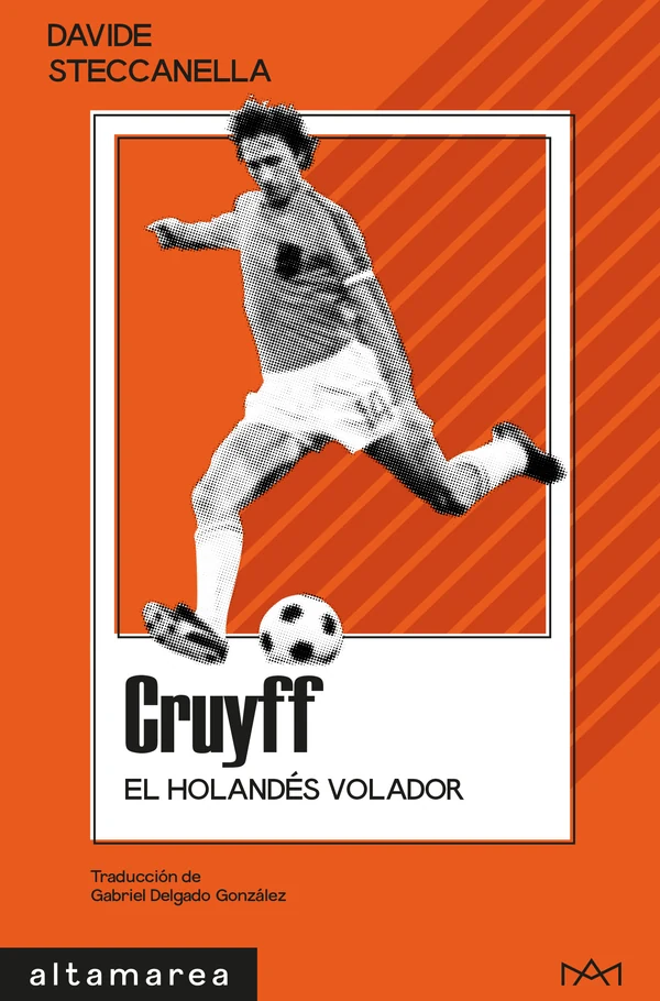 Portada de «Cruyff», de Davide Steccanella