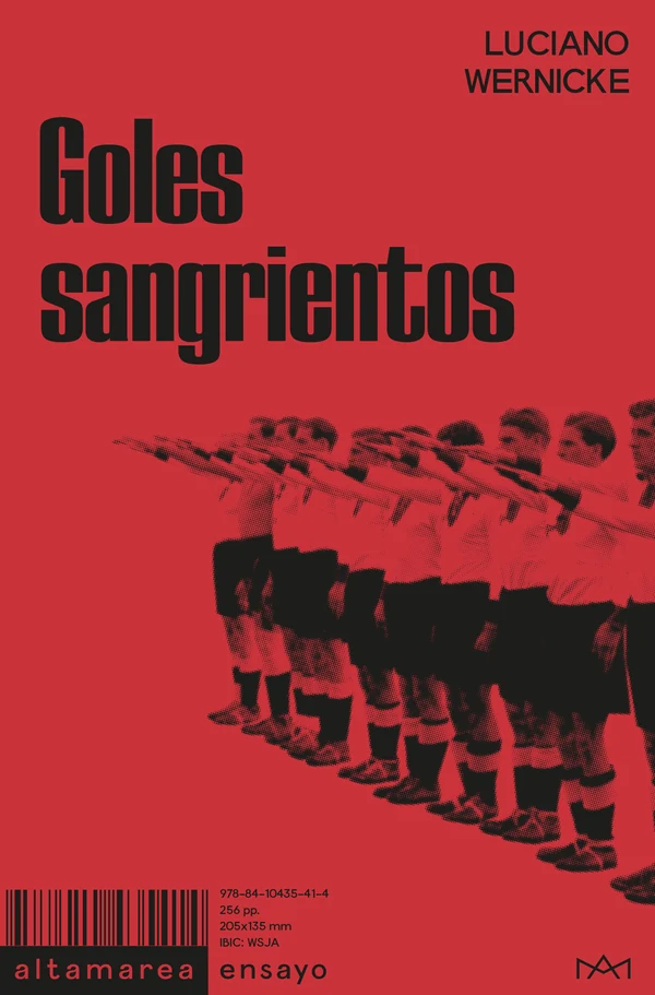 Portada de «Goles sangrientos», de Luciano Wernicke