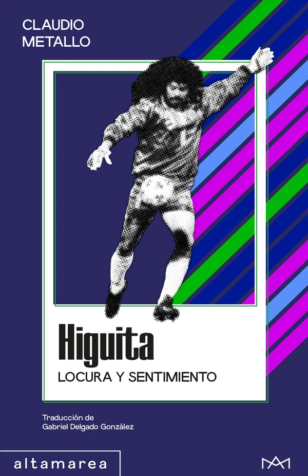 Portada de «Higuita», de Claudio Metallo