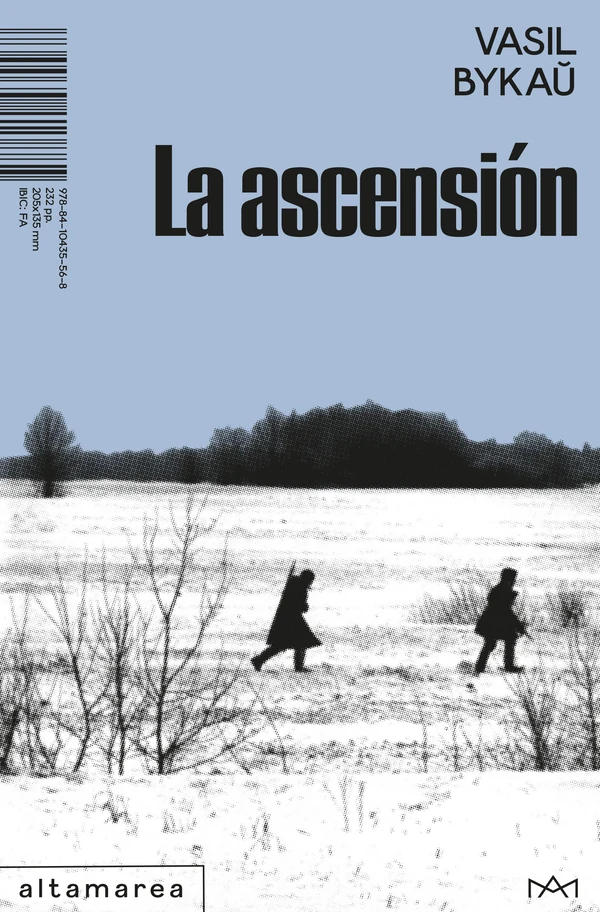 Portada de «La ascensión», de Vasil Bykaŭ