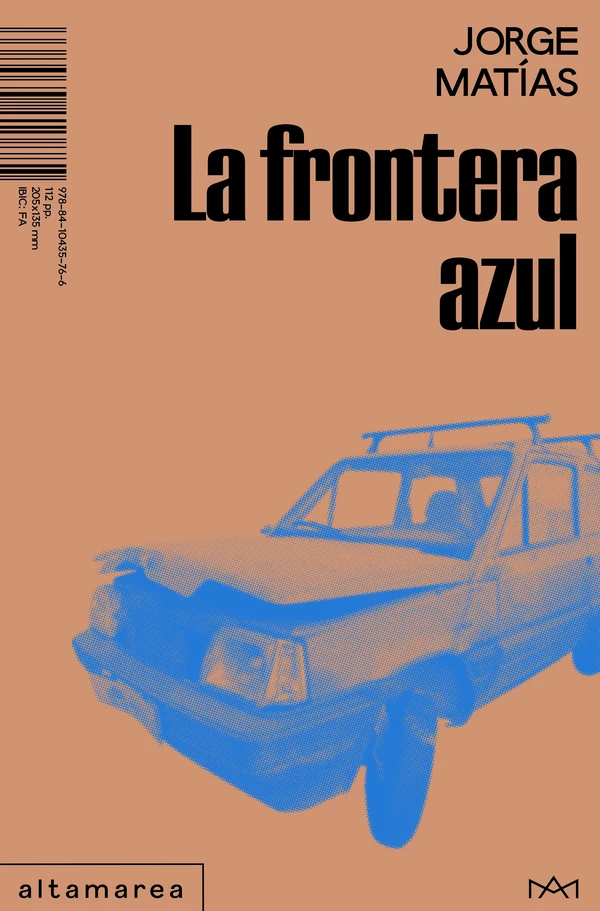 Portada de «La frontera azul», de Jorge Matías