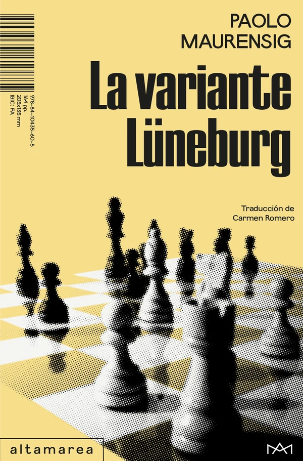 Portada de «La variante Lüneburg», de Paolo Maurensig