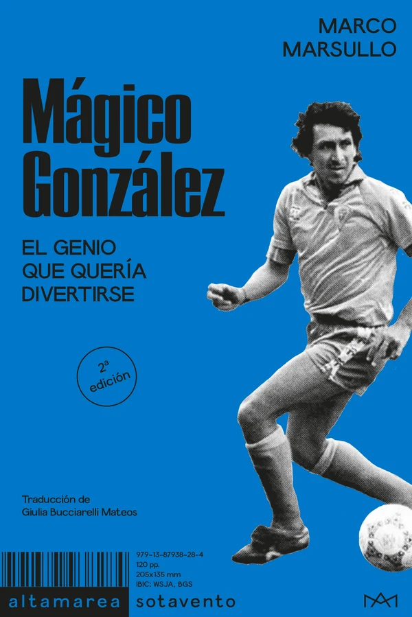 Portada de «Mágico González», de Marco Marsullo