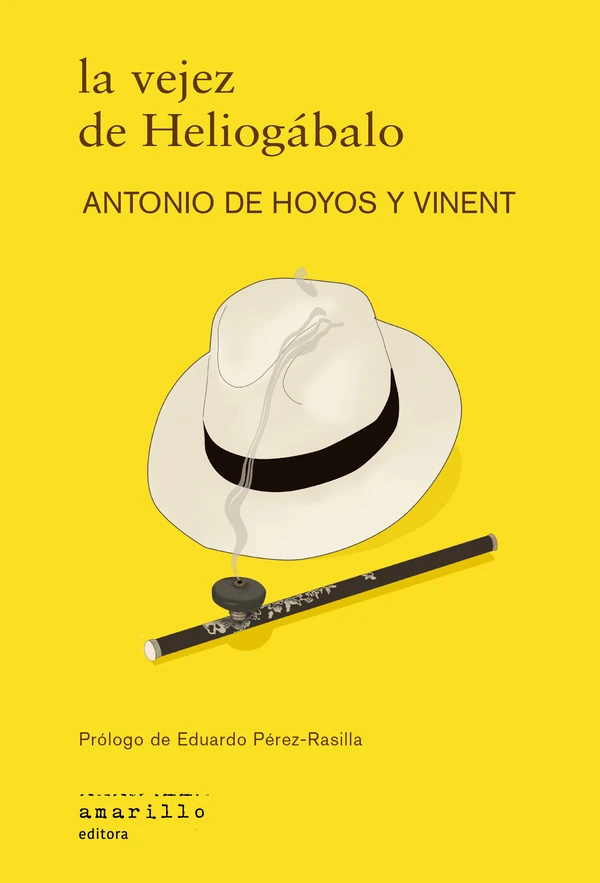 Portada de «La vejez de Heliogábalo», de Antonio de Hoyos y Vinent