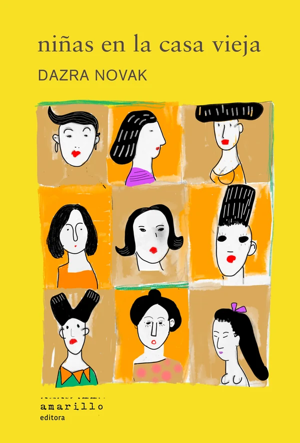 Portada de «Niñas en la casa vieja», de Dazra Novak