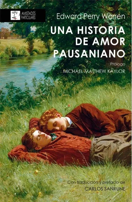 Portada de «Una historia de amor pausaniano», de Edward Perry Warren