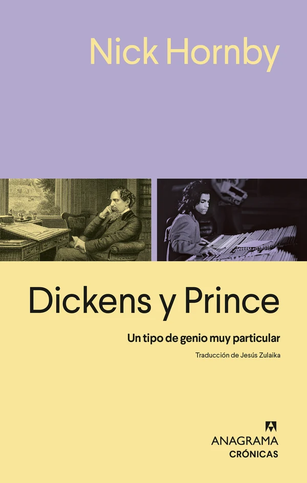 Portada de «Dickens y Prince», de Nick Hornby