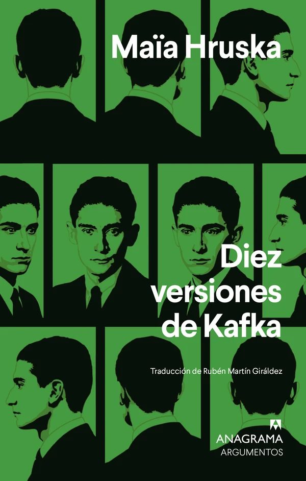 Portada de «Diez versiones de Kafka», de Maïa Hruska