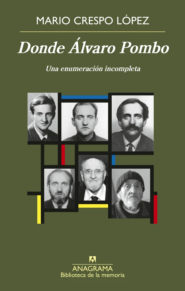 Portada de «Donde Álvaro Pombo», de Mario Crespo López