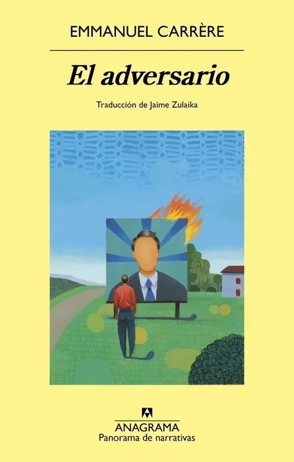 Portada de «El adversario», de Emmanuel Carrère
