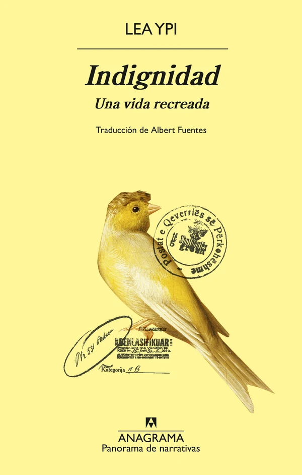 Portada de «Indignidad», de Lea Ypi