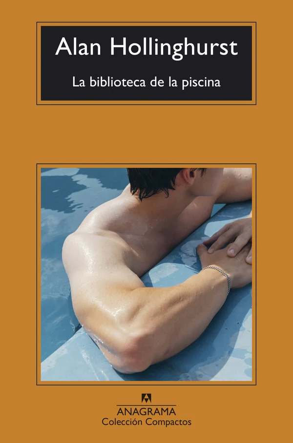 Portada de «La biblioteca de la piscina», de Alan Hollinghurst