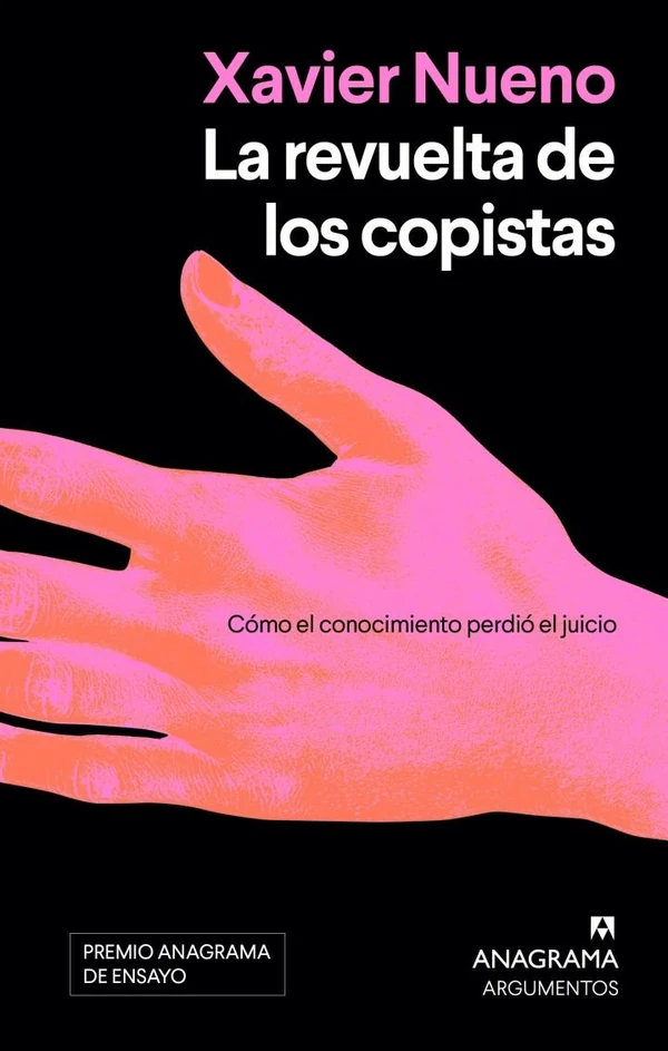 Portada de «La revuelta de los copistas», de Xavier Nueno