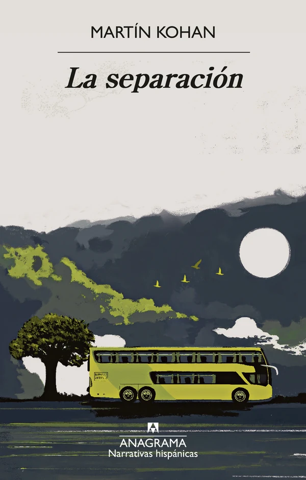Portada de «La separación», de Martín Kohan