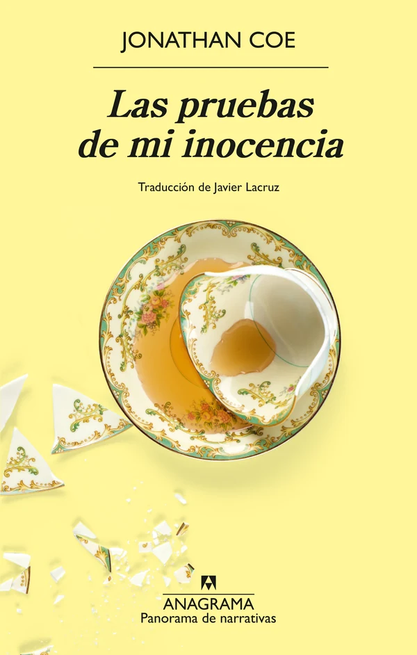 Portada de «Las pruebas de mi inocencia», de Jonathan Coe