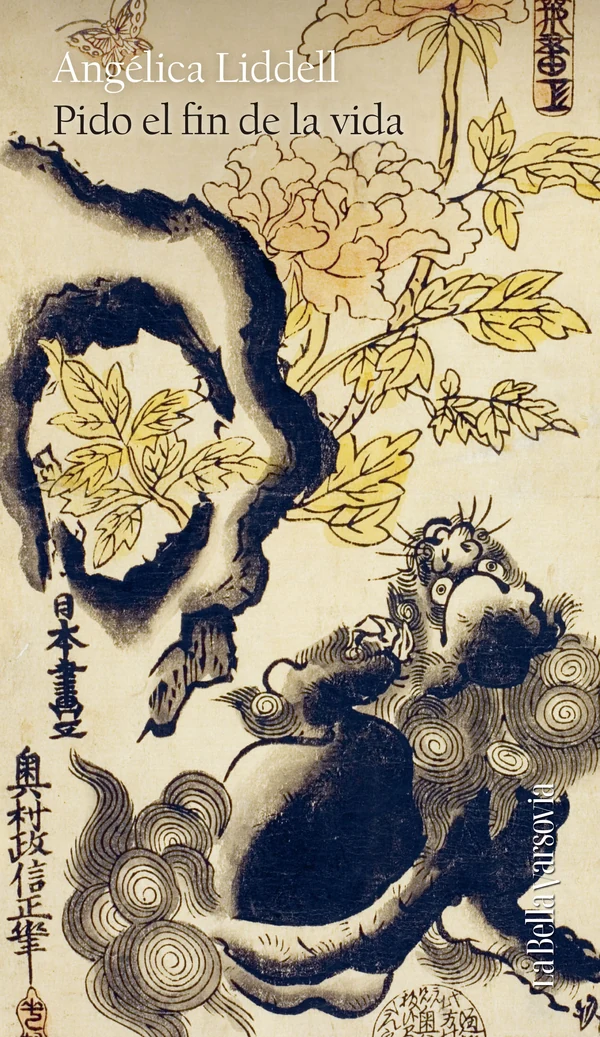 Portada de «Pido el fin de la vida», de Angélica Liddell