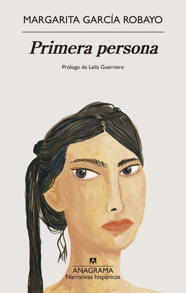 Portada de «Primera persona», de Margarita García Robayo