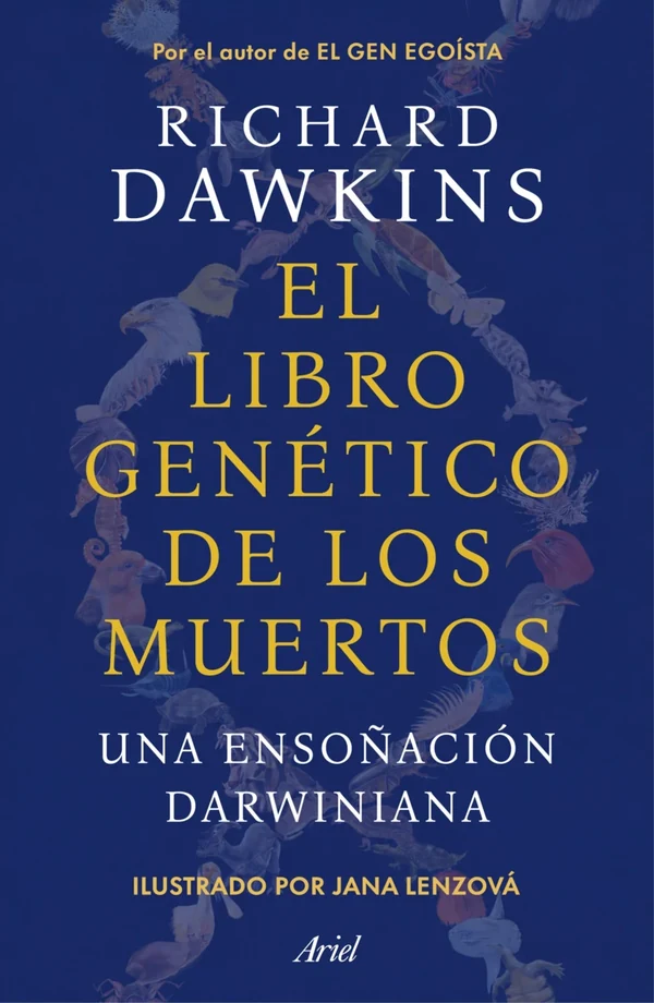 Portada de «El libro genético de los muertos», de Richard Dawkins