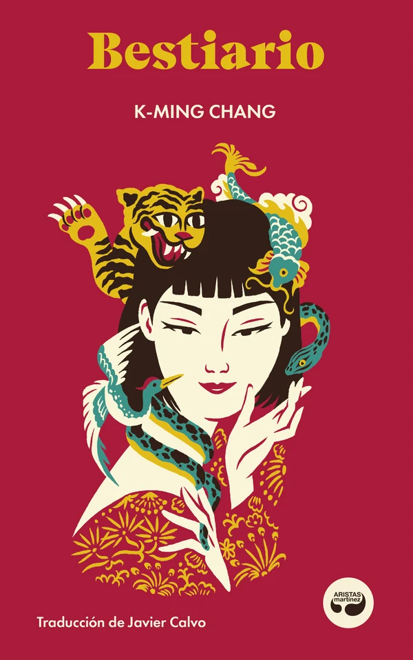 Portada de «Bestiario», de K-Ming Chang