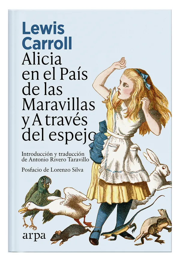 Portada de «Alicia en el País de las Maravillas y A través del Espejo», de Lewis Carroll