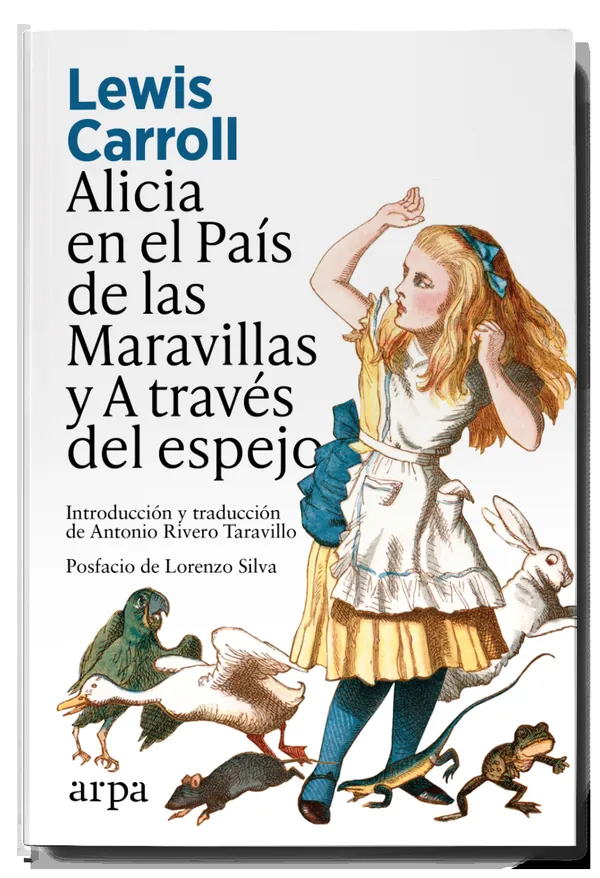 Portada de «Alicia en el País de las Maravillas y A través del Espejo», de Lewis Carroll