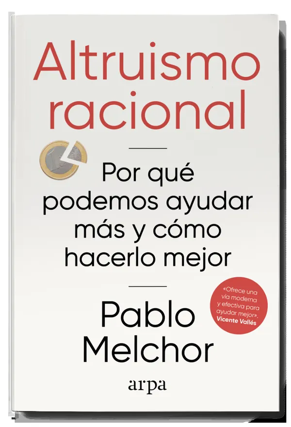 Portada de «Altruismo racional», de Pablo Melchor
