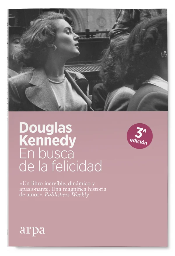 Portada de «En busca de la felicidad», de Douglas Kennedy