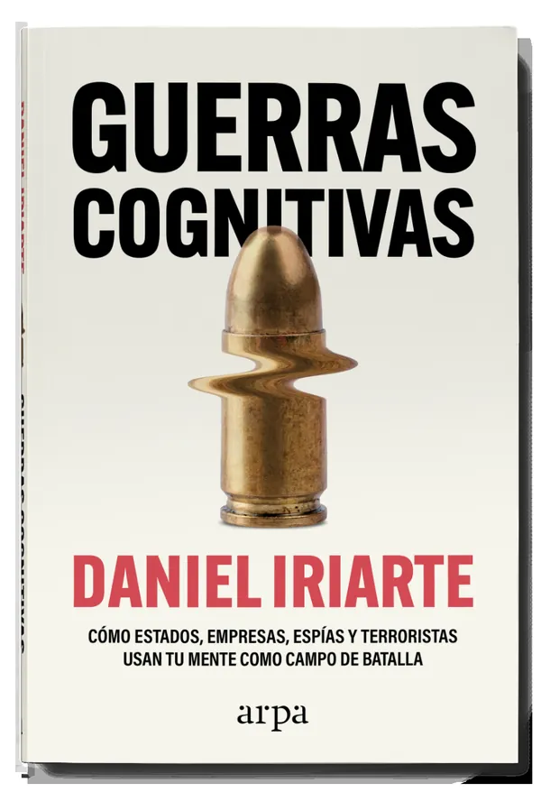 Portada de «Guerras cognitivas», de Daniel Iriarte