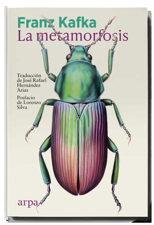 Portada de «La metamorfosis», de Franz Kafka