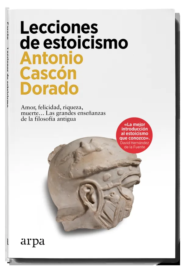 Portada de «Lecciones de estoicismo», de Antonio Cascón Dorado