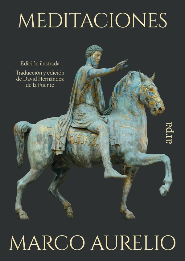 Portada de «Meditaciones [ed. ilustrada]», de Marco Aurelio