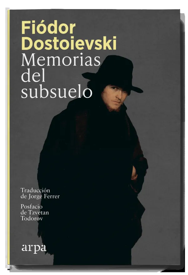 Portada de «Memorias del subsuelo», de Fiódor Dostoievski