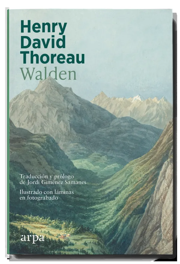 Portada de «Walden. La vida en los bosques», de Henry David Thoreau