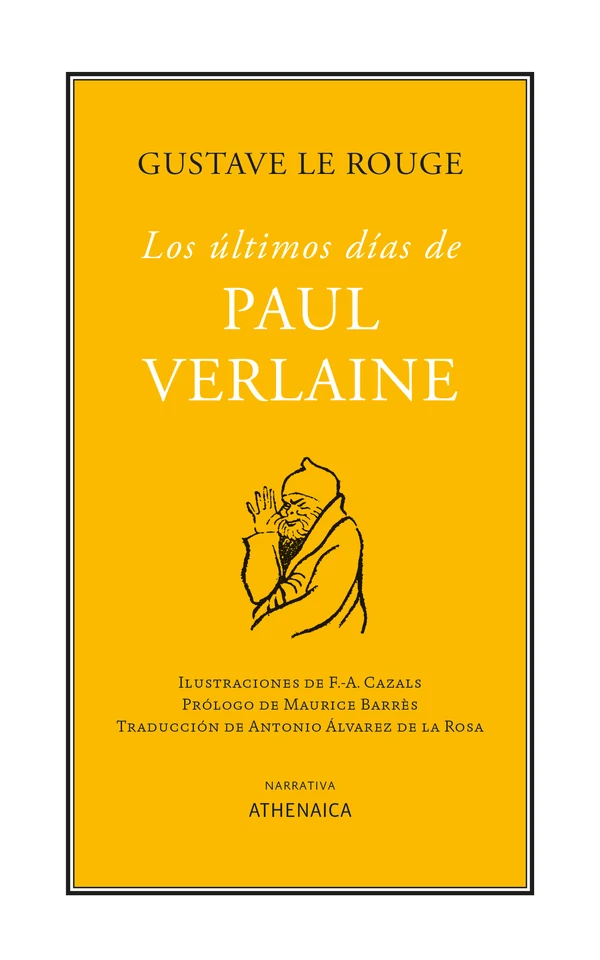 Portada de «Los últimos días de Paul Verlaine», de Gustave Le Rouge