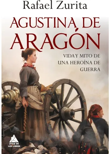 Portada de «Agustina de Aragón», de Rafael Zurita