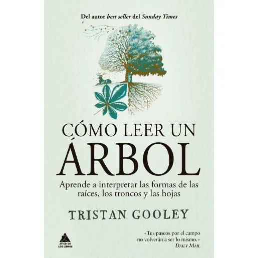 Portada de «Cómo leer un árbol (ed. Bolsillo)», de Tristan Gooley