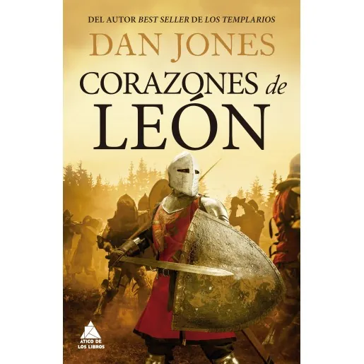 Portada de «Corazones de León», de Dan Jones
