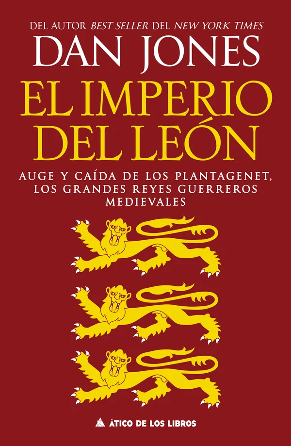 Portada de «El imperio del León», de Dan Jones