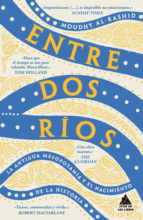 Portada de «Entre dos ríos», de Moudhy Al-Rashid