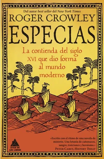 Portada de «Especias», de Roger Crowley